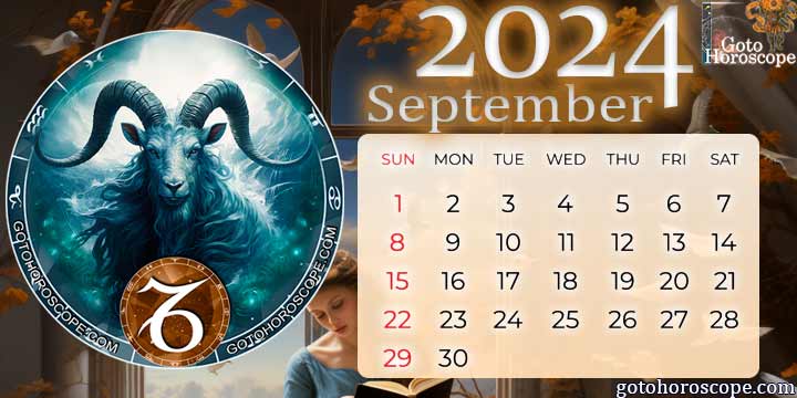 September 2024 Capricorn Monthly Horoscope