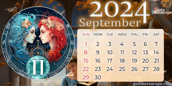 September 2024 Gemini Monthly Horoscope