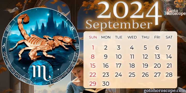 September 2024 Scorpio Monthly Horoscope