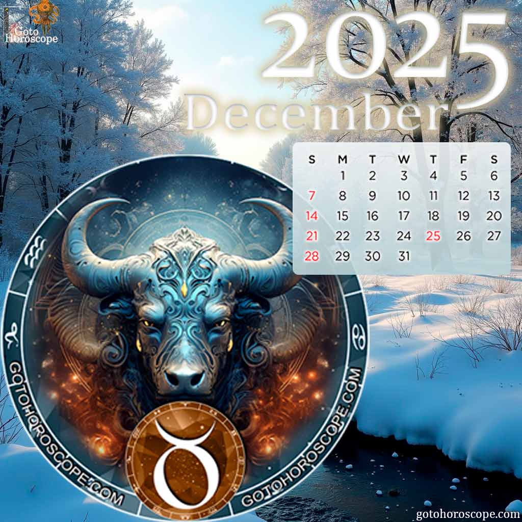 December 2025 Taurus Monthly Horoscope
