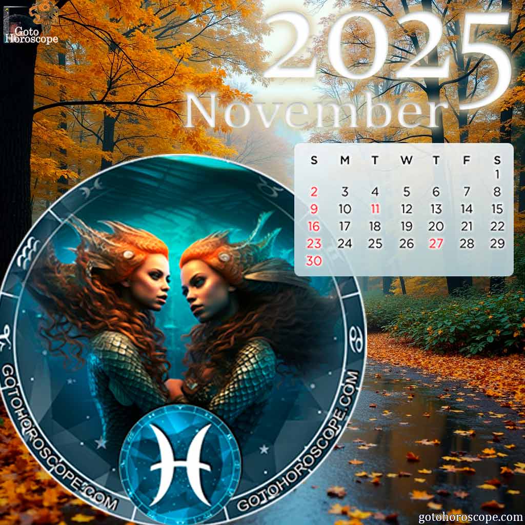 November 2025 Pisces Monthly Horoscope