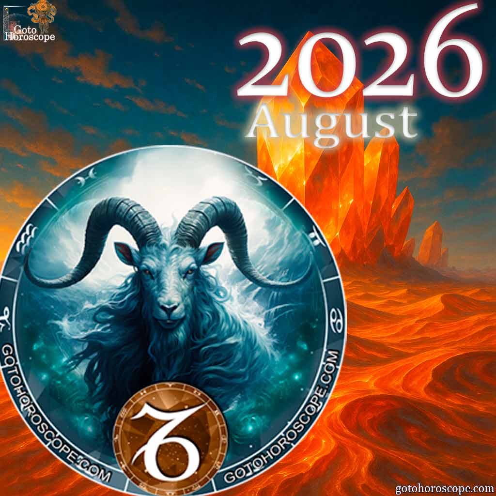 August 2026 Capricorn Monthly Horoscope