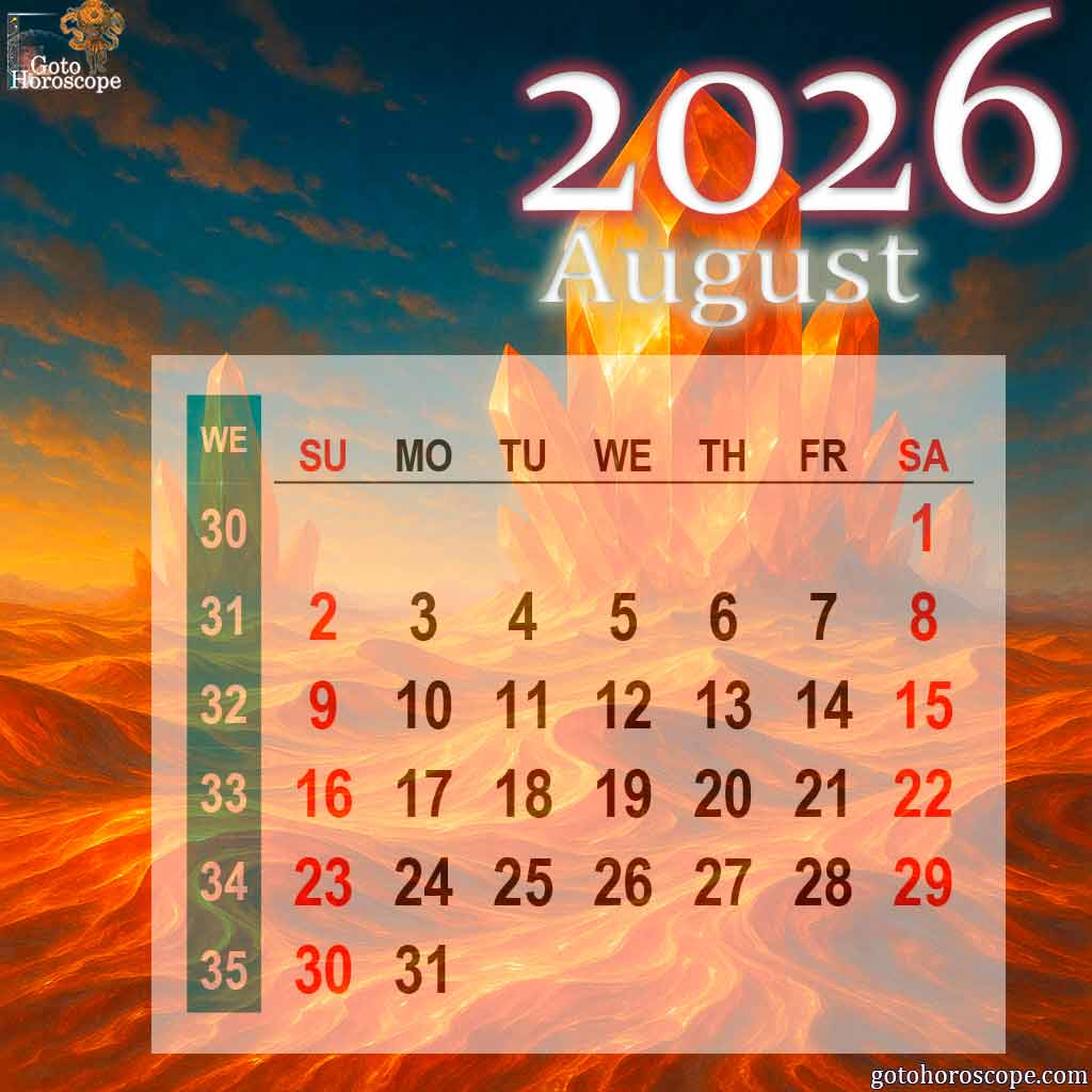 August 2026 Horoscope