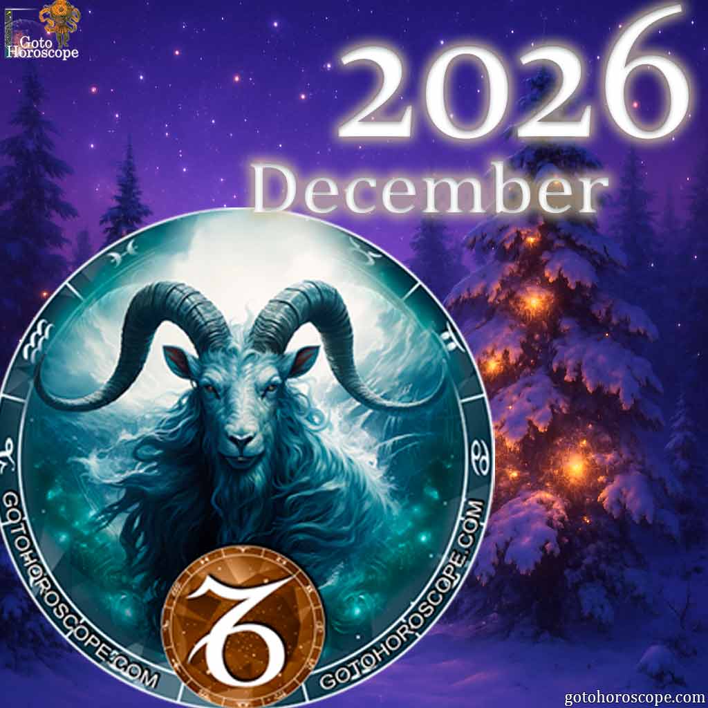 December 2026 Capricorn Monthly Horoscope