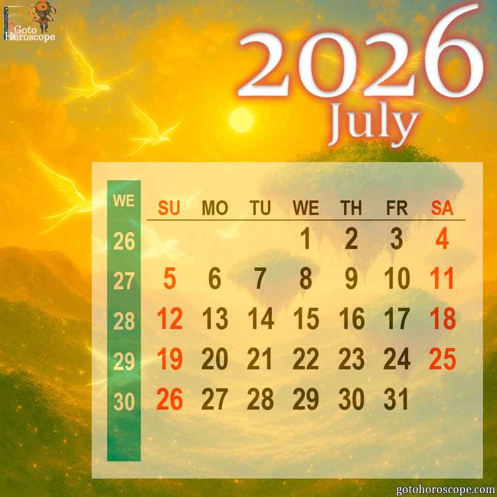 July 2026 Horoscope