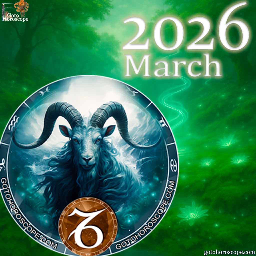 March 2026 Capricorn Monthly Horoscope