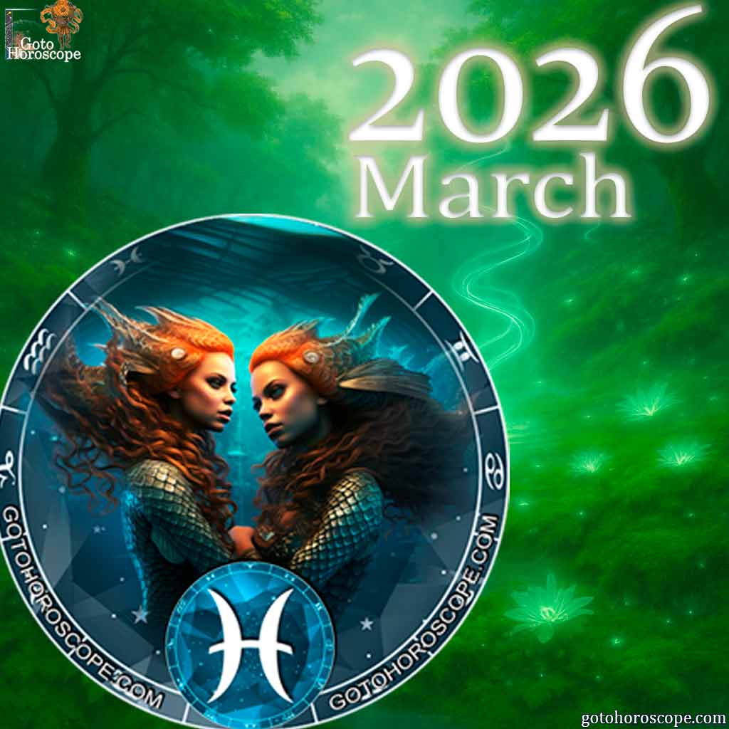 March 2026 Pisces Monthly Horoscope