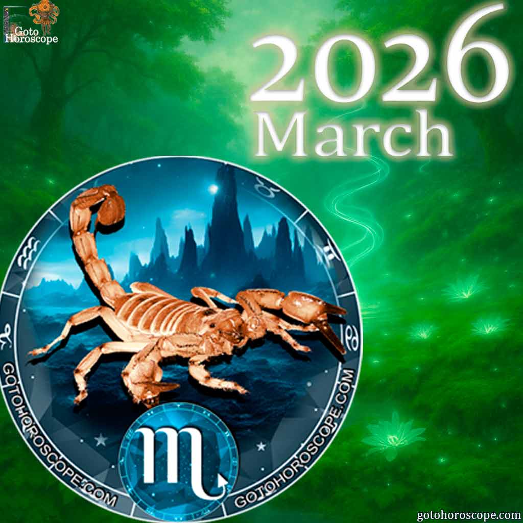 March 2026 Scorpio Monthly Horoscope