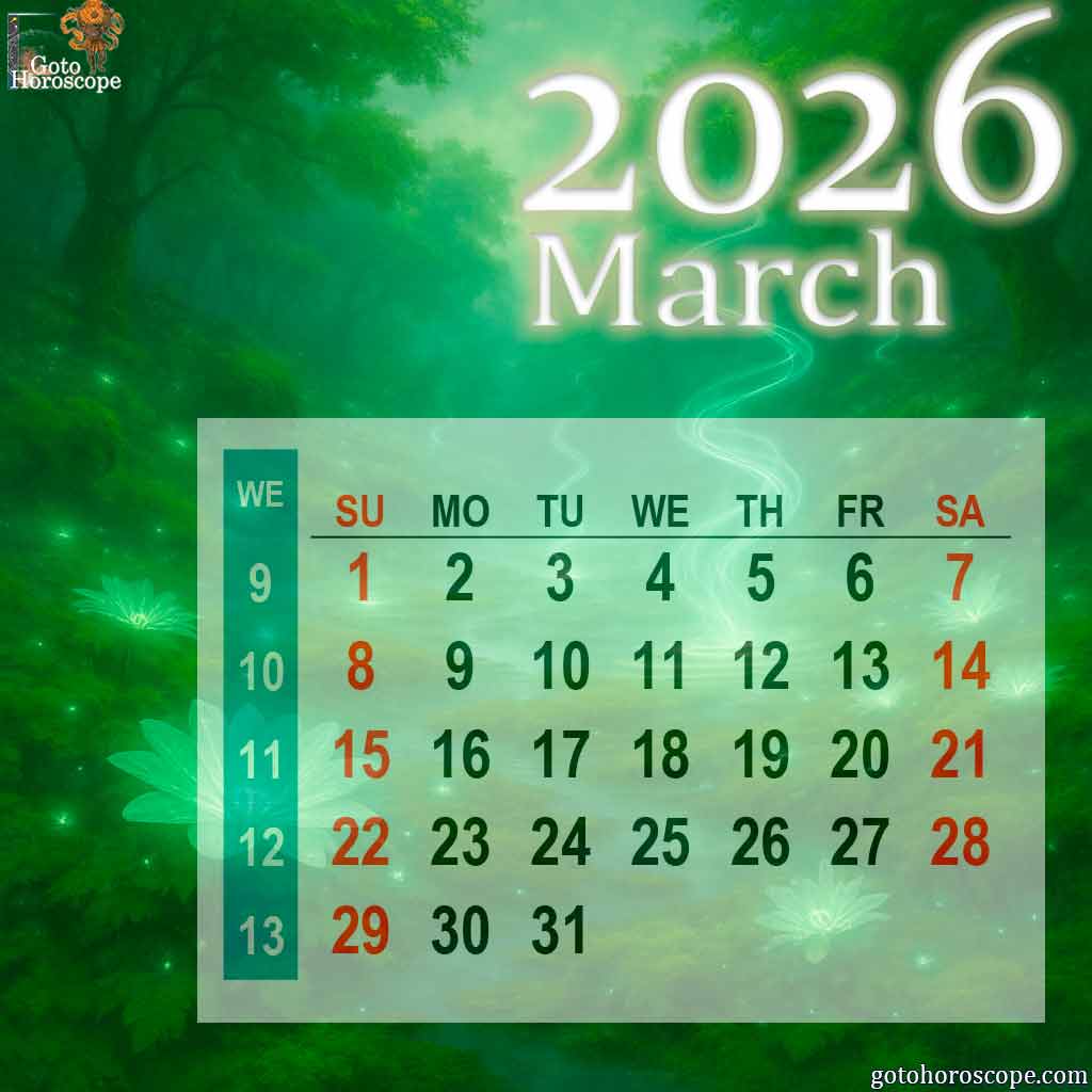 March 2026 Horoscope