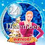 Birthday Horoscope December 24th