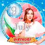 Birthday Horoscope July 9th