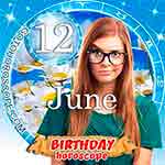 Birthday Horoscope June 12th