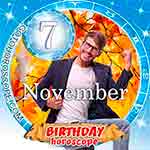 Birthday Horoscope November 7th