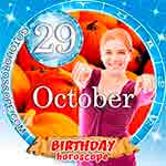 Birthday Horoscope October 29th