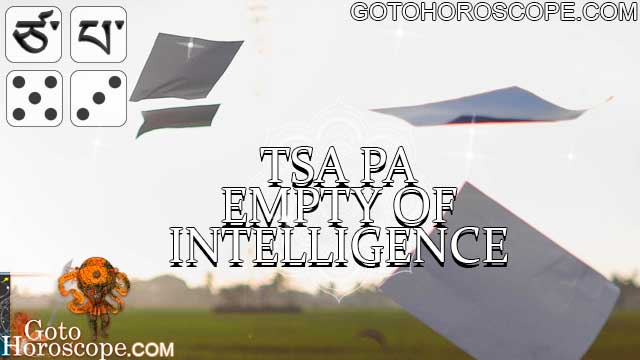 Forecast for TSA PA Mo Dice Combination