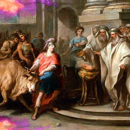 Cui ䷬ Cui hexagram Illustration