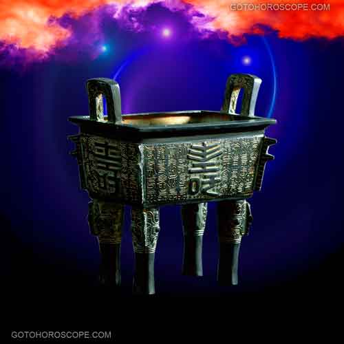 Ding ䷱ Ding hexagram Illustration