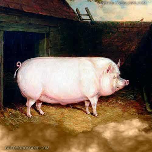 Dun ䷠ Dun hexagram Illustration