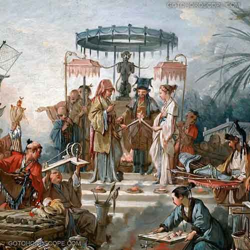 Gui Mei Line Five Illustration