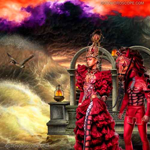 Huan ䷺ Huan hexagram Illustration