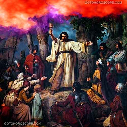 Sheng ䷭ Sheng hexagram Illustration