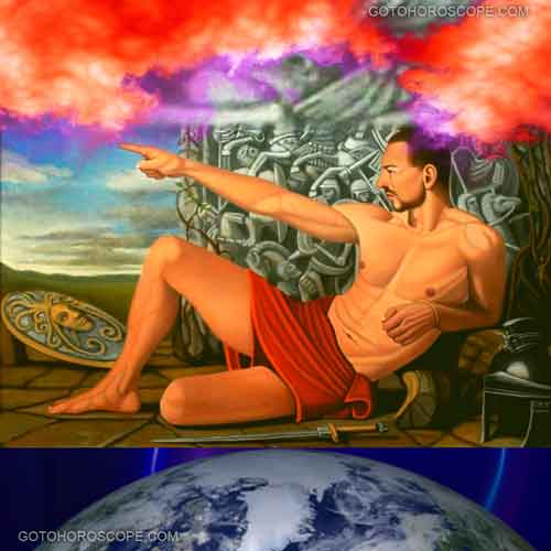 Shi ䷆ Shi hexagram Illustration