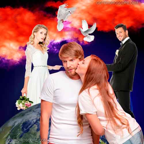 Xian ䷞ Xian hexagram Illustration