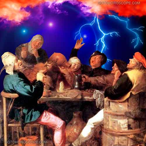 Zhen ䷲ Zhen hexagram Illustration