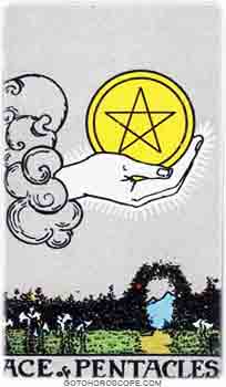 Ace of pentacles Tarot Card Meanings for Minor Arcana