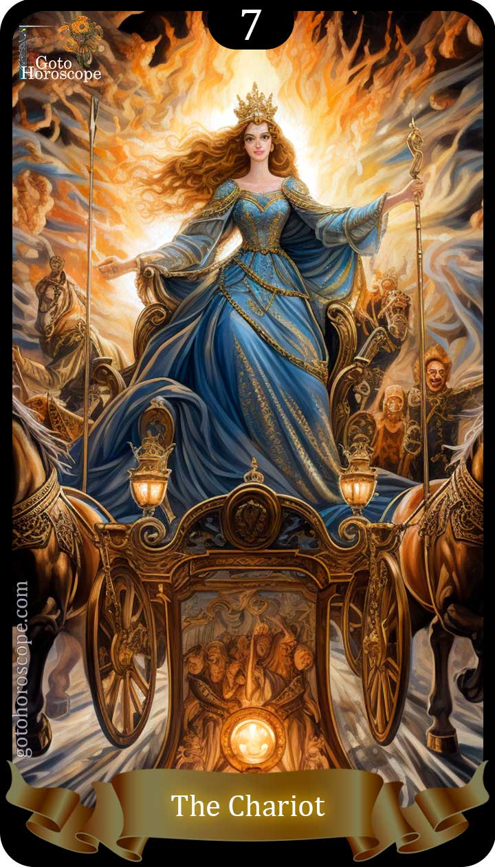 Chariot GotoHoroscope Tarot Cards Deck