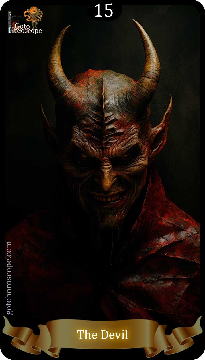 Devil GotoHoroscope Tarot Cards Deck