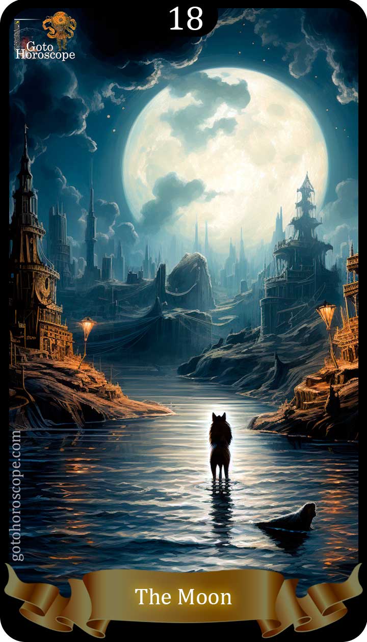 Moon GotoHoroscope Tarot Cards Deck