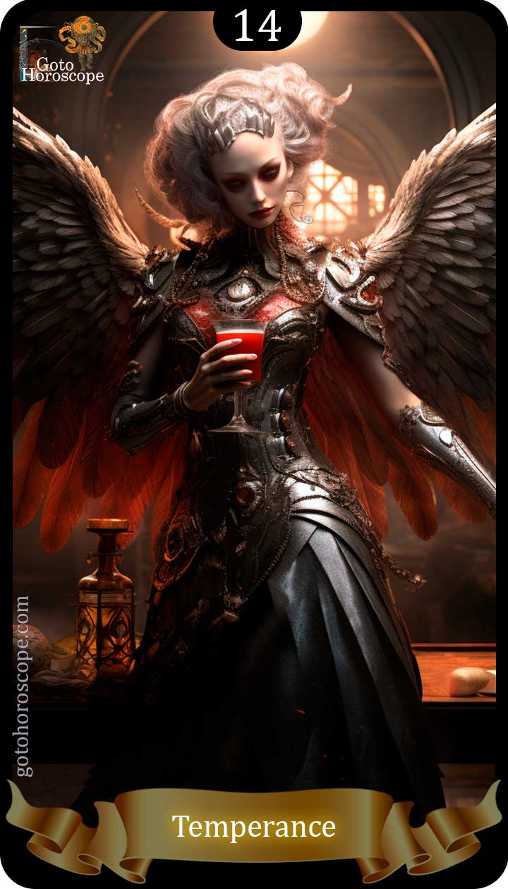 Temperance GotoHoroscope Tarot Cards Deck
