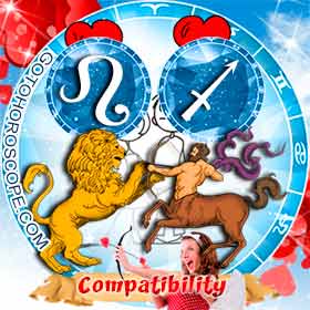 Leo and Sagittarius Compatibility in Love