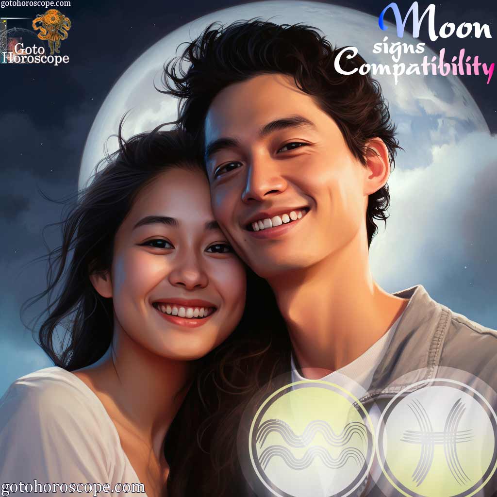 Aquarius Pisces Compatibility Horoscope Image