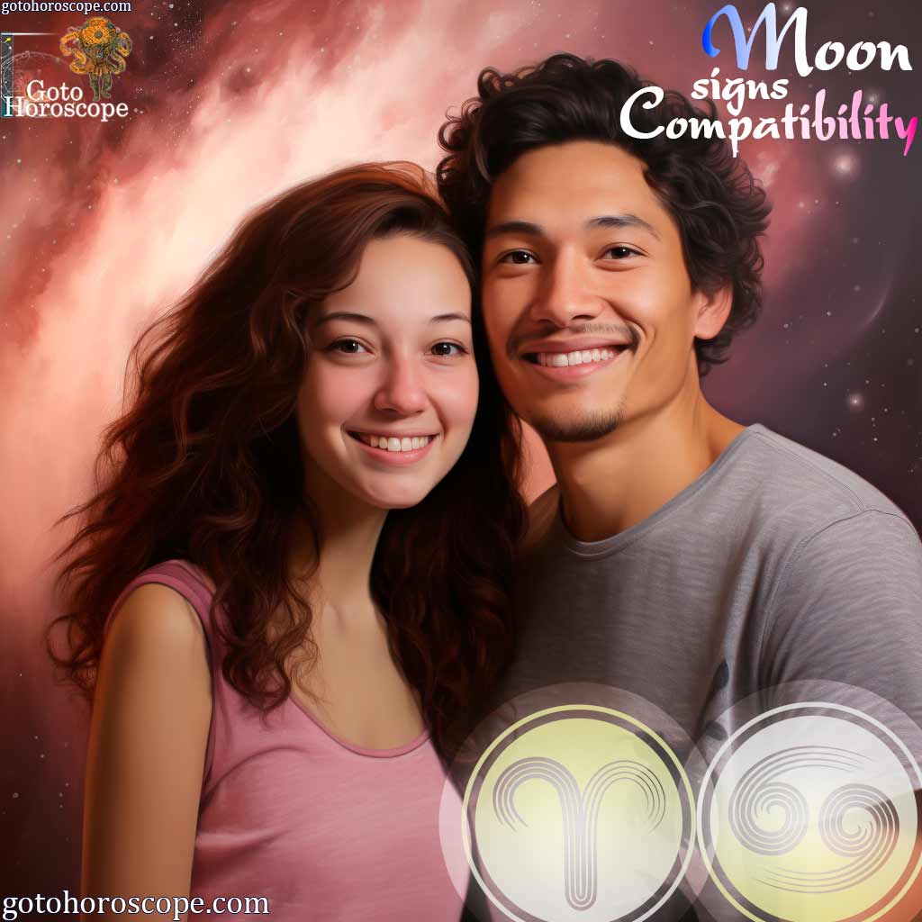 Aries Cancer Compatibility Horoscope Image