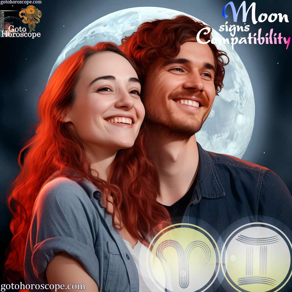 Aries Gemini Compatibility Horoscope Image