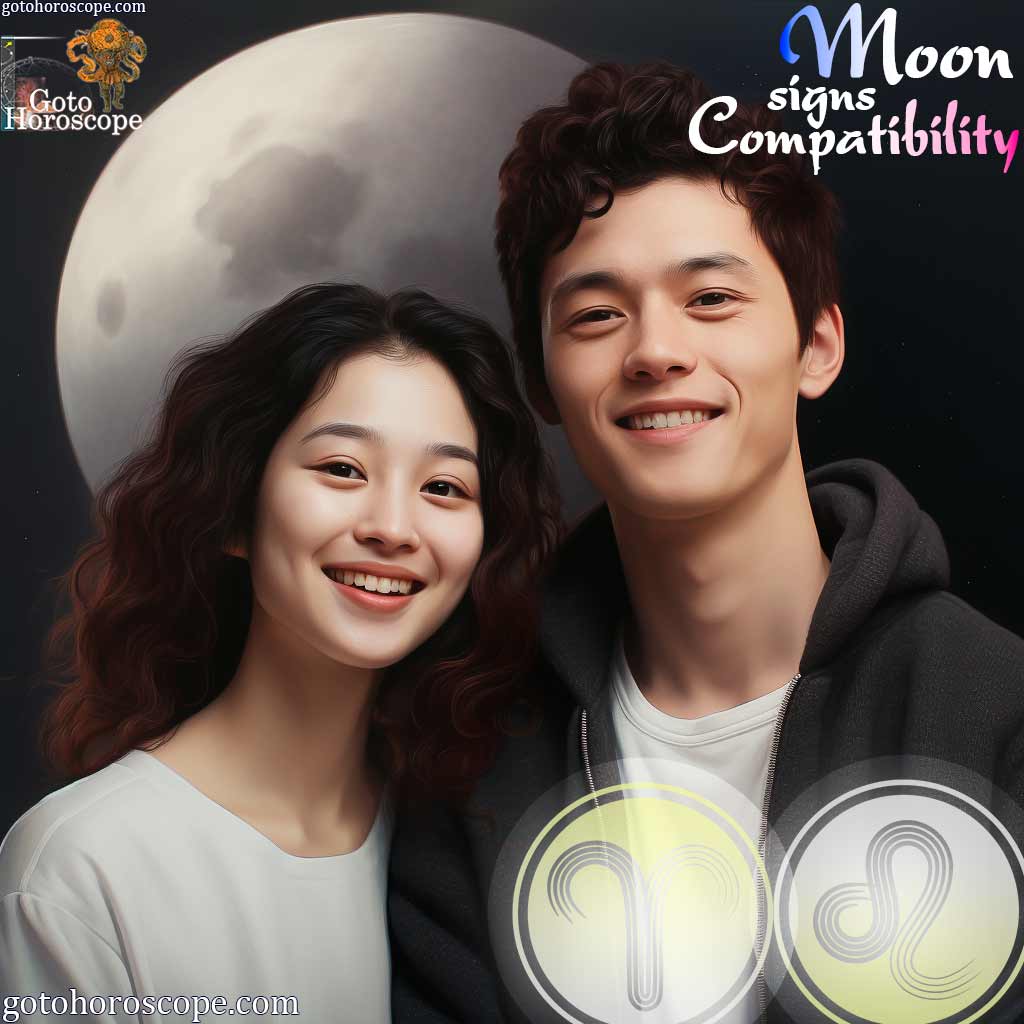 Aries Leo Compatibility Horoscope Image