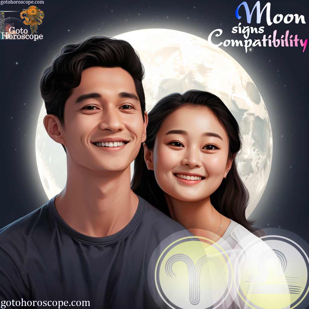 Aries Libra Compatibility Horoscope Image