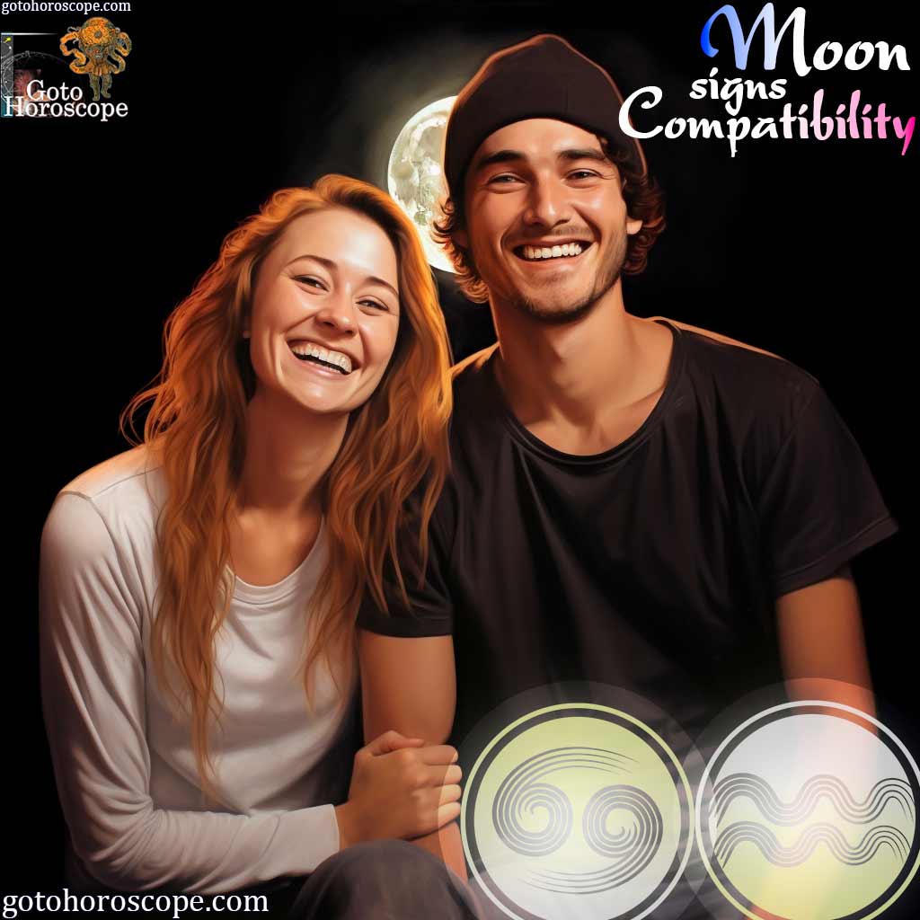 Cancer Aquarius Compatibility Horoscope Image