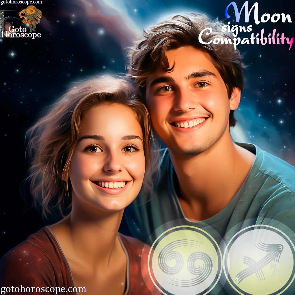 Cancer Sagittarius Compatibility Horoscope Image