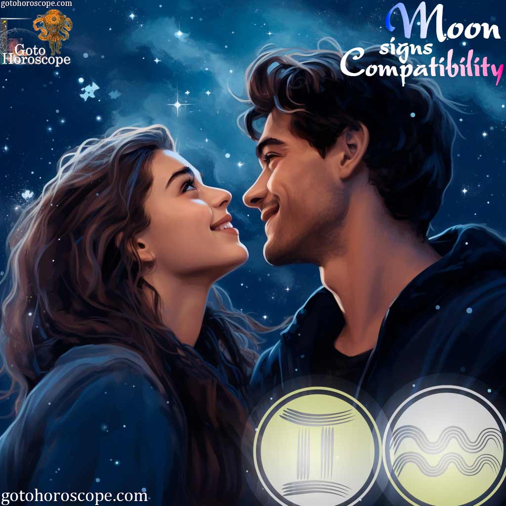 Gemini Aquarius Compatibility Horoscope Image
