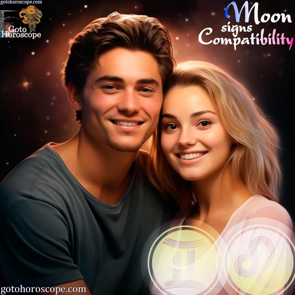 Gemini Leo Compatibility Horoscope Image