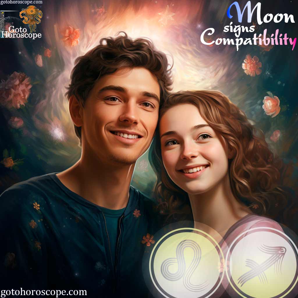 Leo Sagittarius Compatibility Horoscope Image