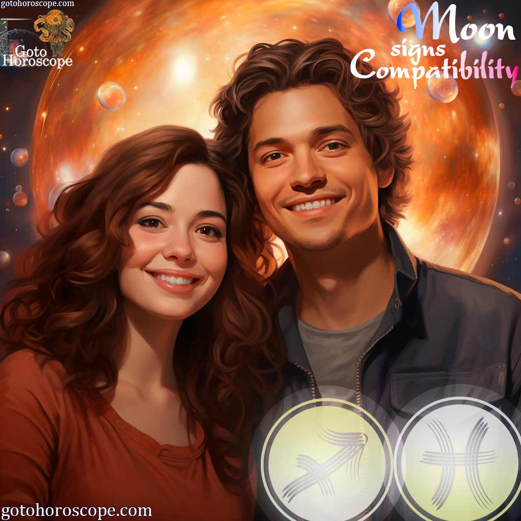 Sagittarius Pisces Compatibility Horoscope Image