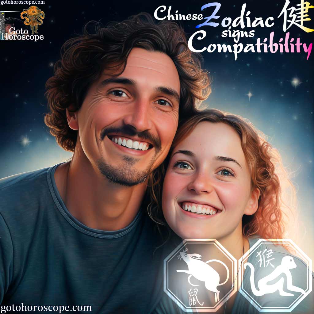 Rat and Monkey Chinese Zodiac Compatibility Horoscope, Year of Rat and