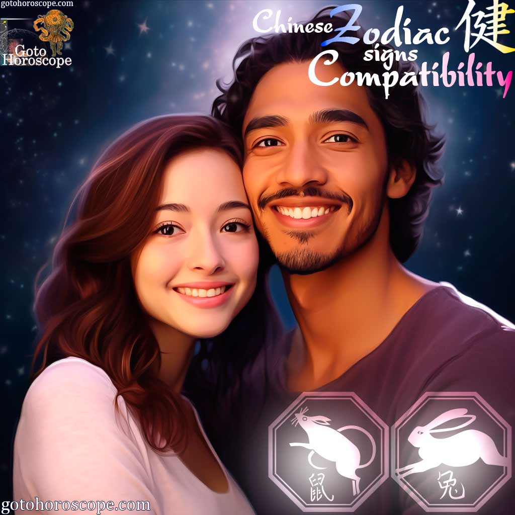 Rat and Rabbit Chinese Zodiac Compatibility Horoscope, Year of Rat and