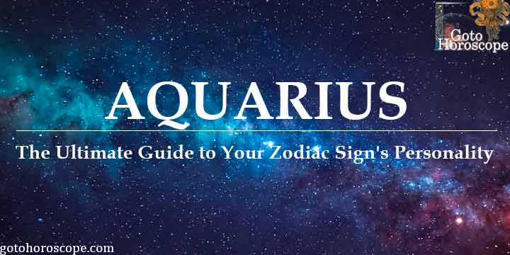 Aquarius Zodiac Sign's Personality