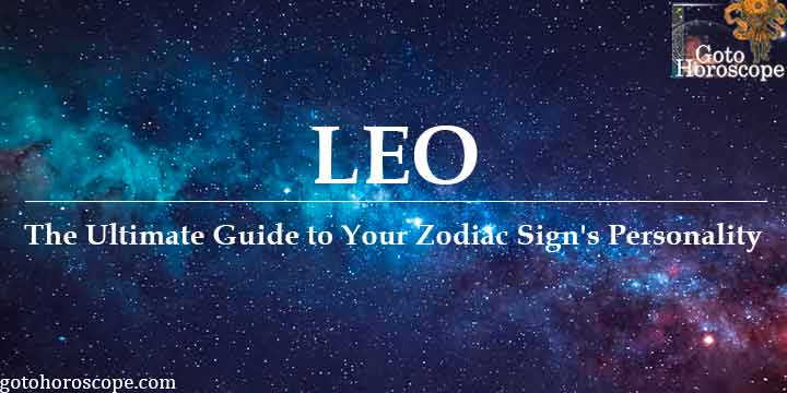 Leo Zodiac Sign's Personality