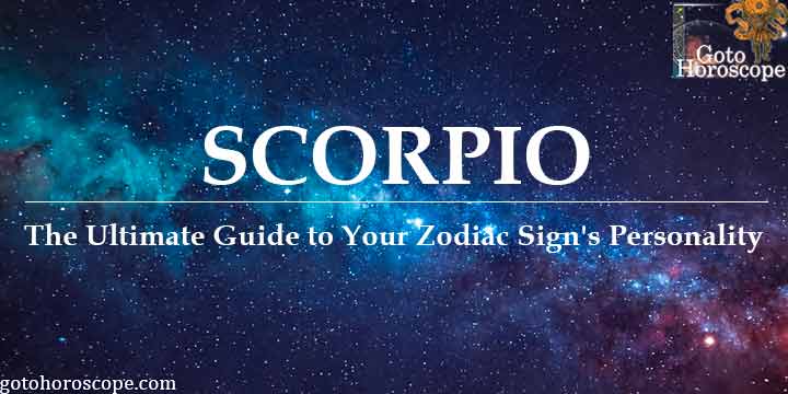 Scorpio Zodiac Sign's Personality